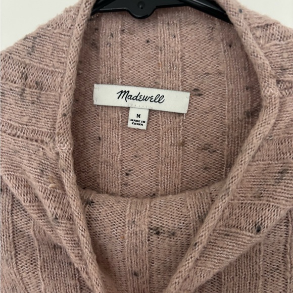 Madewell Donegal Evercrest Turtleneck mock neck Sweater medium - Picture 5 of 6